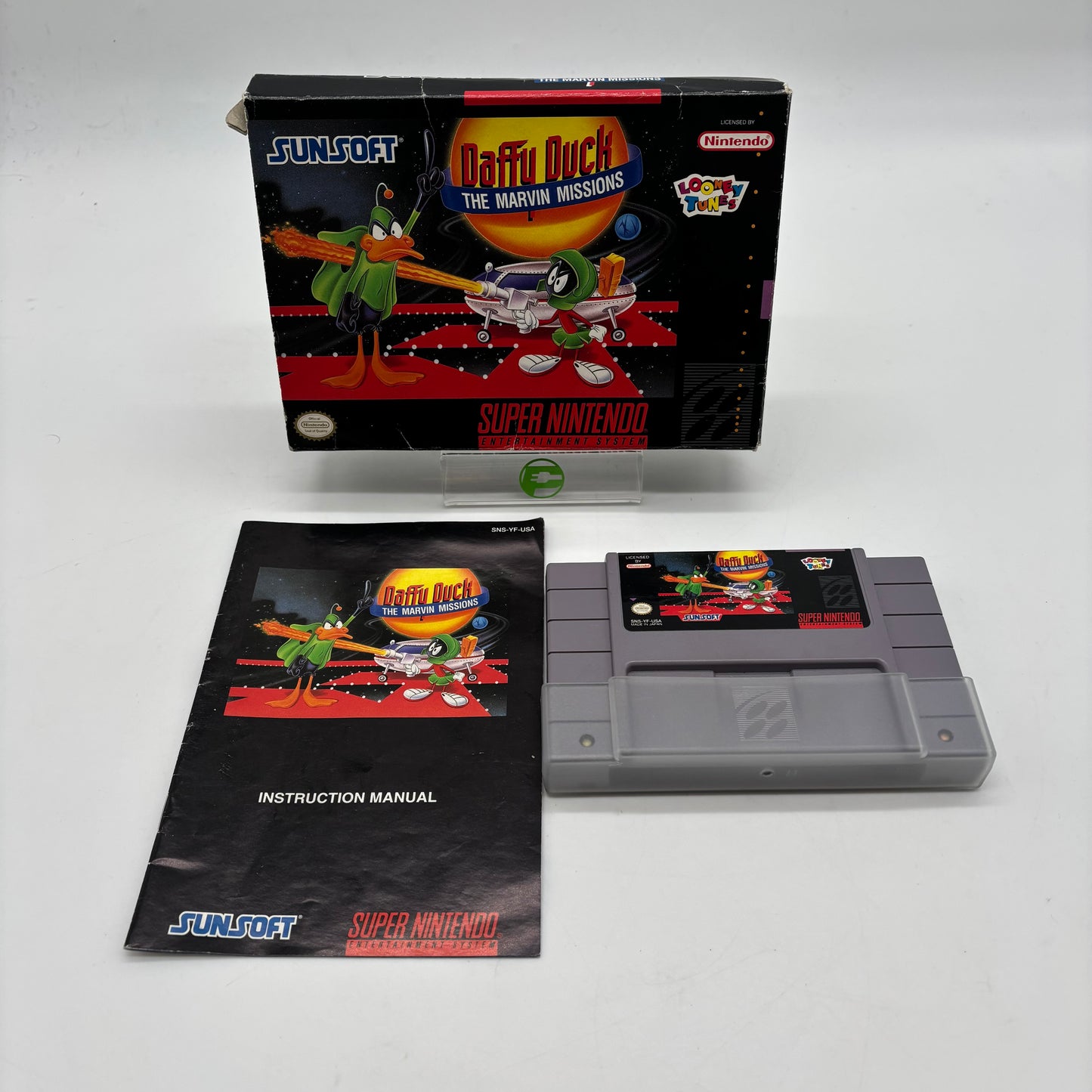 Daffy Duck Marvin Missions (Super Nintendo SNES, 1993)