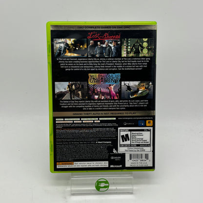 Grand Theft Auto: Episodes from Liberty City (Microsoft Xbox 360, 2009)