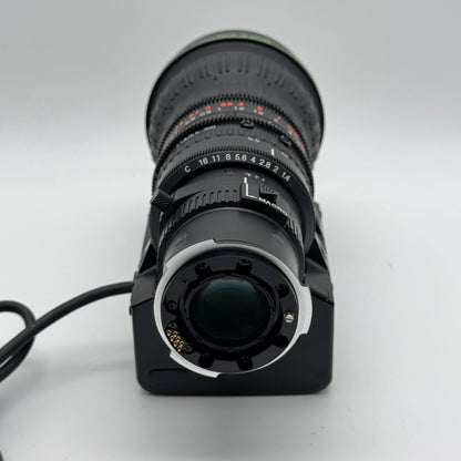 Fujinon HSs18x5.5BMD-D18 5.5-100mm f/1.4 HD TV Zoom Studio Lens XLR