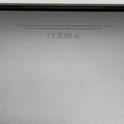 2020 Apple MacBook Pro 13.3" M1 8C GPU 3.2GHz 16GB RAM 1TB SSD A2338