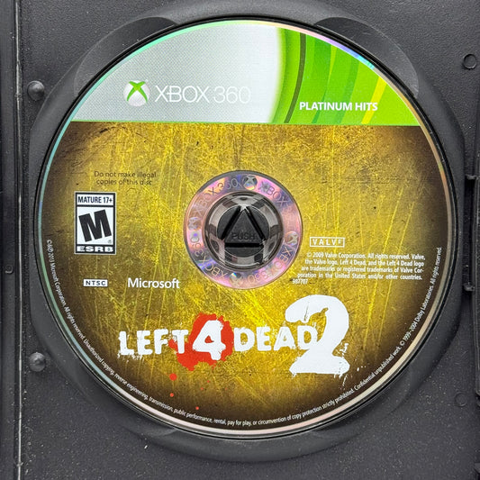 Left 4 Dead 2 Platinum Hits (Microsoft Xbox 360, 2009)