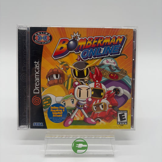 Bomberman Online (Sega Dreamcast, 2001) Complete CIB