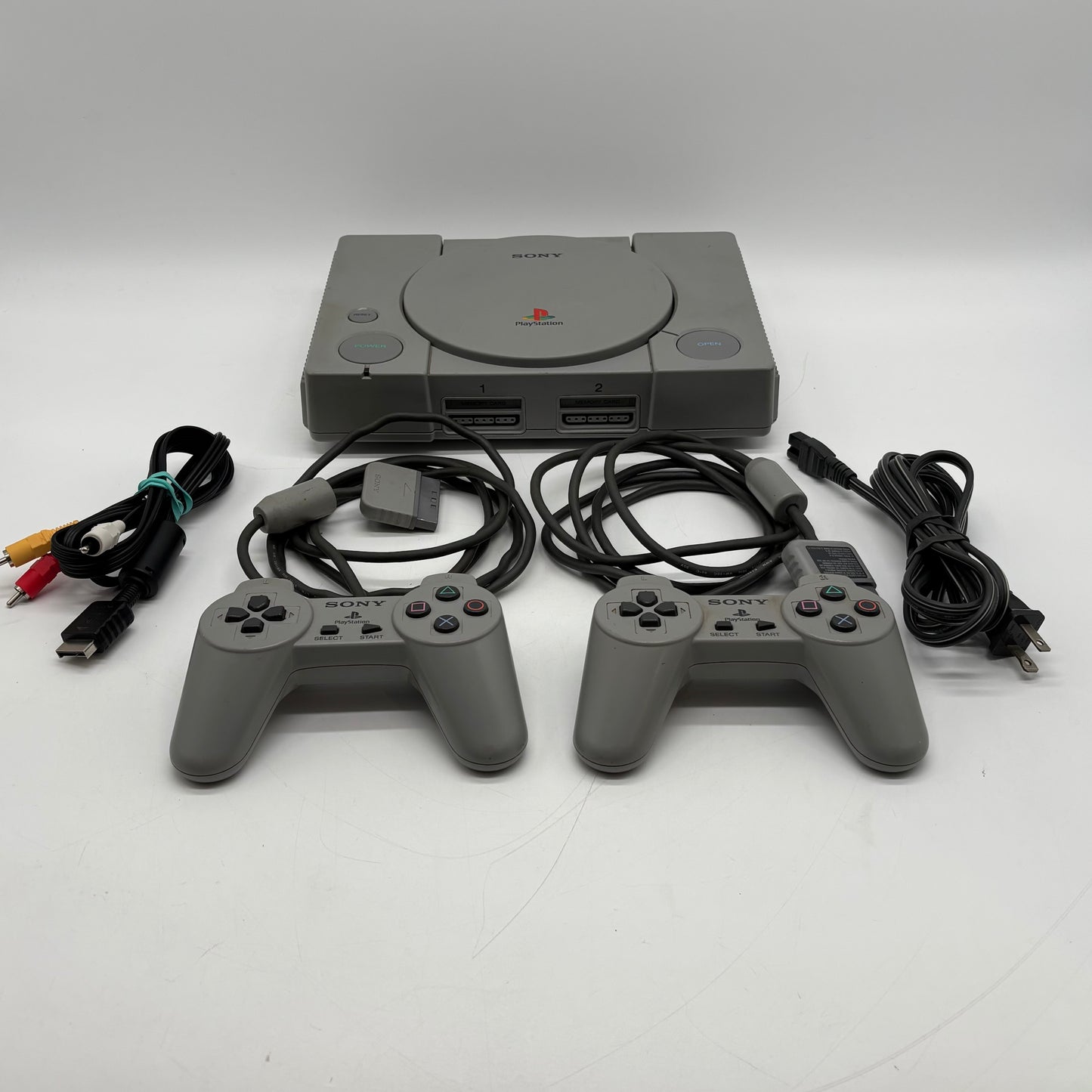 Sony PlayStation 1 PS1 Gray Console Gaming System SCPH-1001