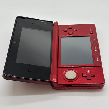 Nintendo 3DS Handheld Game Console CTR-001 Metallic Red