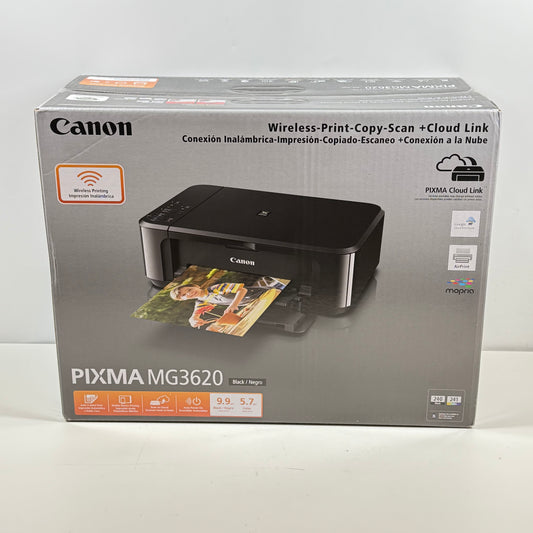 New Canon PIXMA MG3620 Wireless All-in-One Printer Scanner Copier