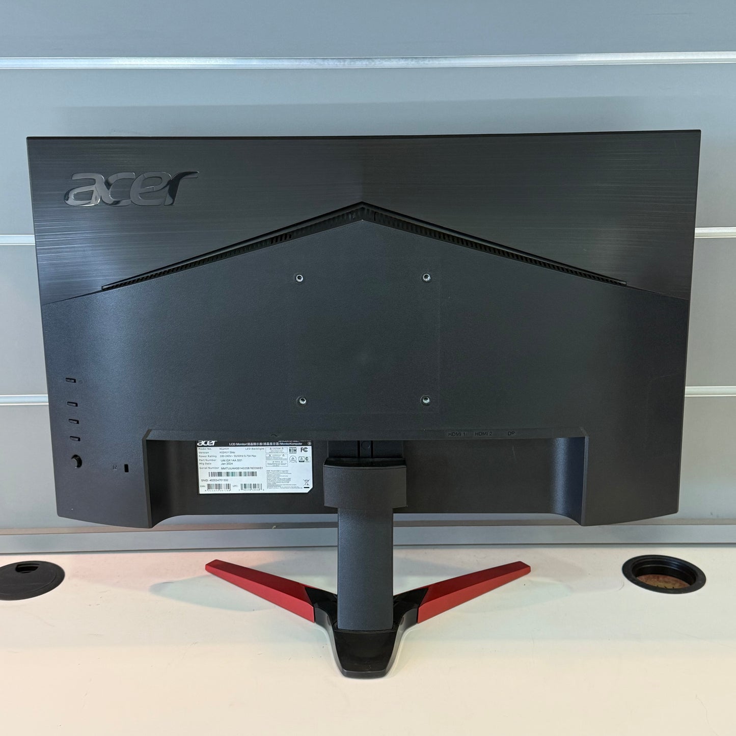 Acer 24" Nitro KG1 KG241Y FHD LED VA Gaming Monitor