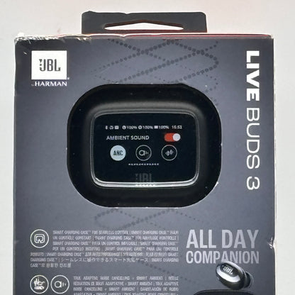New JBL Live Buds 3 Wireless Active Noise Canceling Earbuds