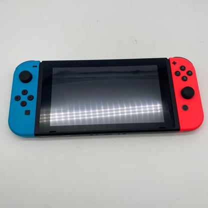 Nintendo Switch v2 Video Game Console HAC-001(-01)  Red/Blue