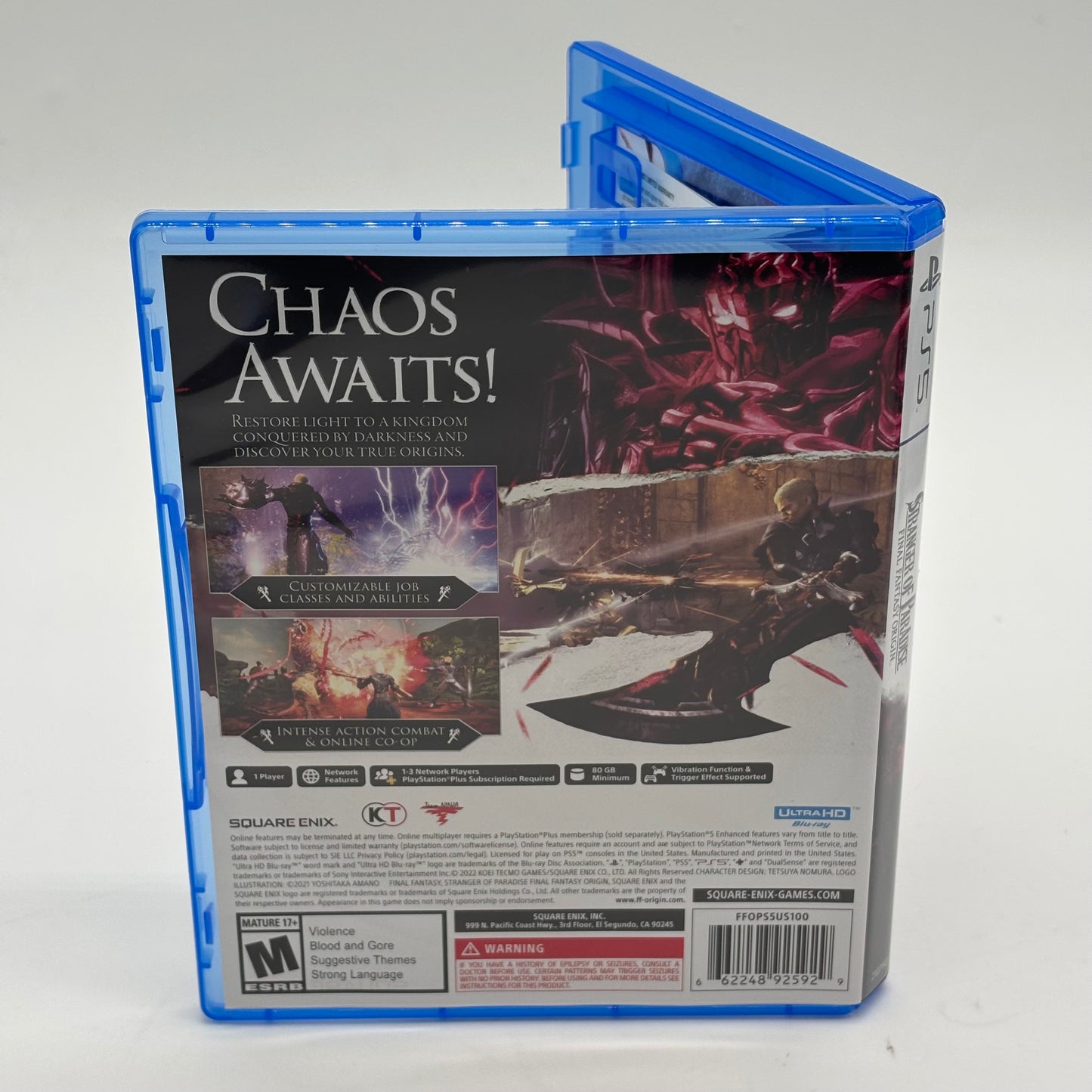 Stranger of Paradise Final Fantasy Origin (Sony PlayStation 5 PS5, 2022)