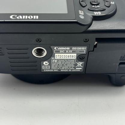 Canon EOS Rebel XTi 10.1MP Digital SLR DSLR Camera