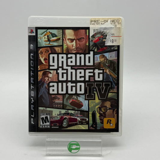 Grand Theft Auto IV (Sony PlayStation 3 PS3, 2008)