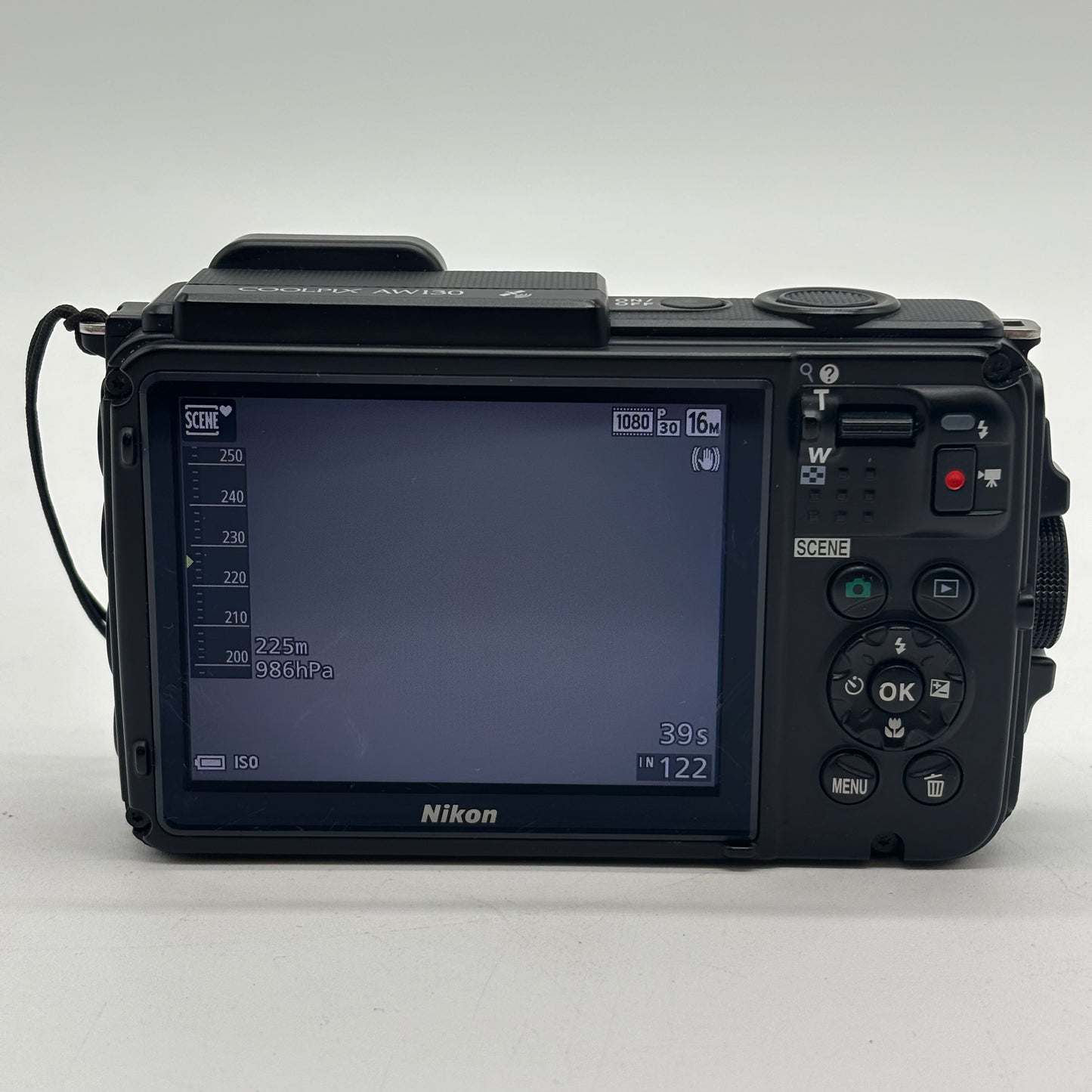 Nikon Coolpix AW130 16MP HD 1080p Compact Digital Camera