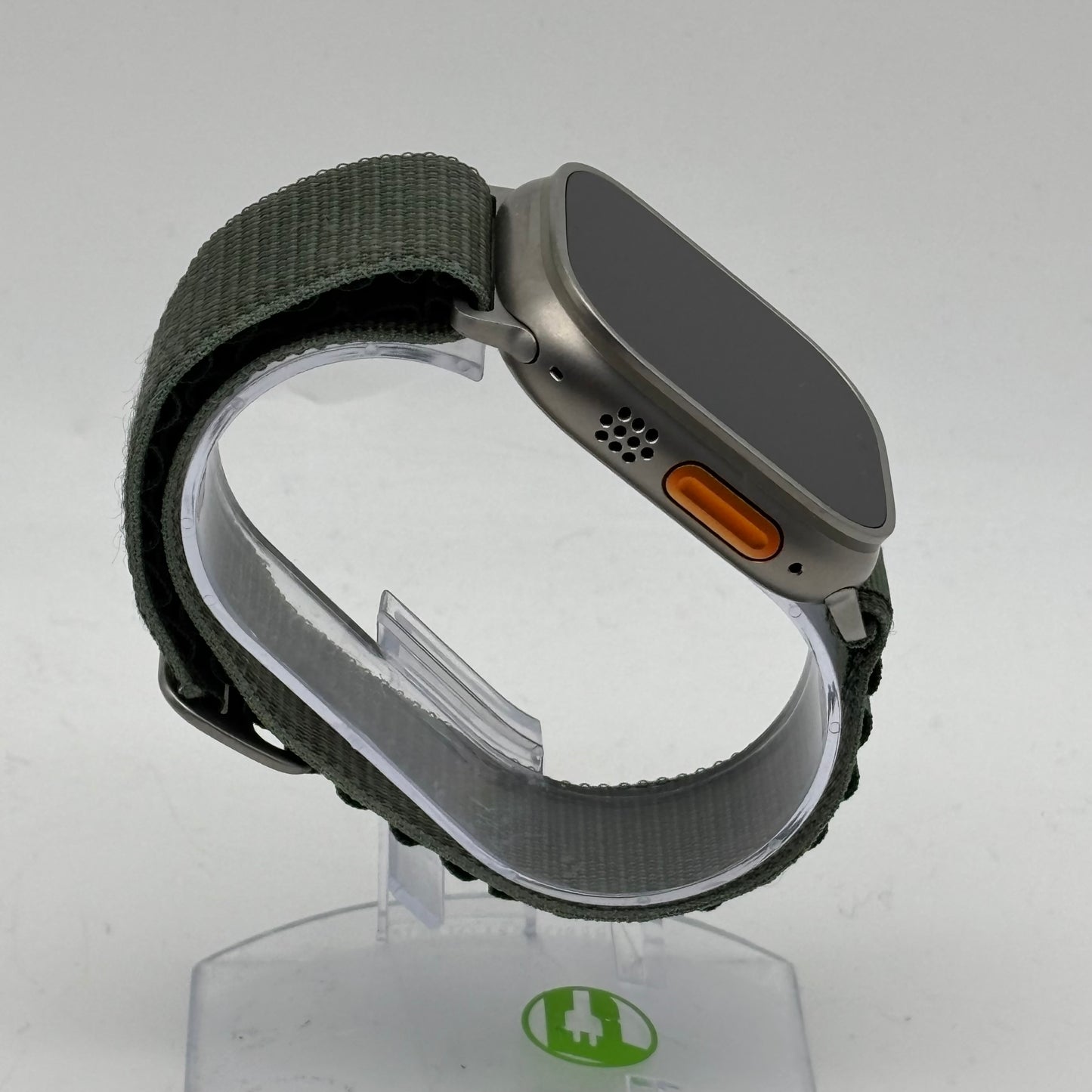 Unlocked Apple Watch Ultra 2 49MM Titanium Green Alpine Loop MREP3LL/A