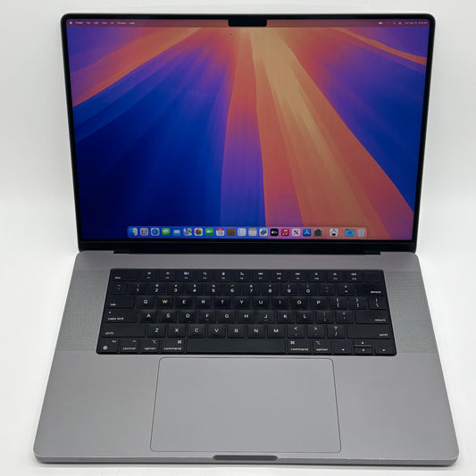2021 Apple MacBook Pro 16" M1 Pro 16C GPU 3.2GHz 16GB RAM 512GB SSD A2485