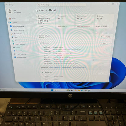 Alienware Aurora R8 Core i7-9700K 3.60GHz 32GB RAM 256GB SSD GeForce RTX 2060