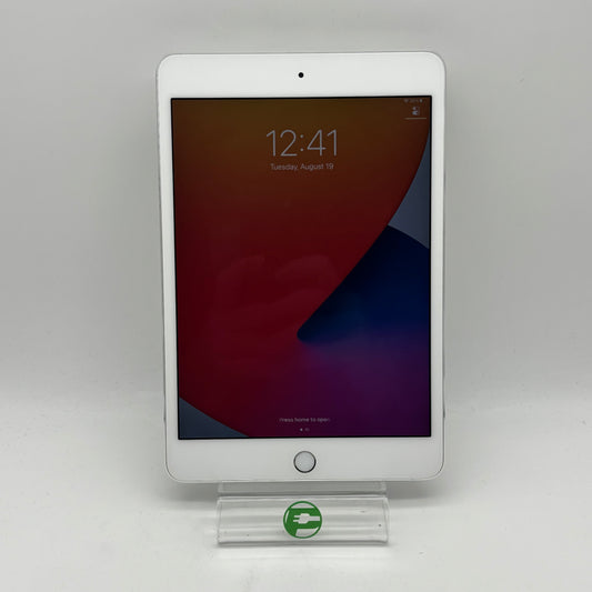 WiFi Only Apple iPad Mini 4th Gen 128GB 15.8.4 SILVER MK9P2LL/A