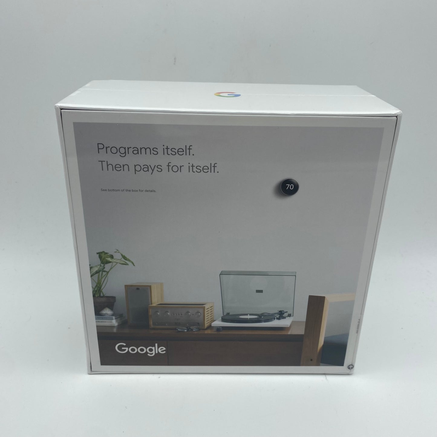 New Google Nest Learning Thermostat Smart Thermostat Stainless Steel A0013