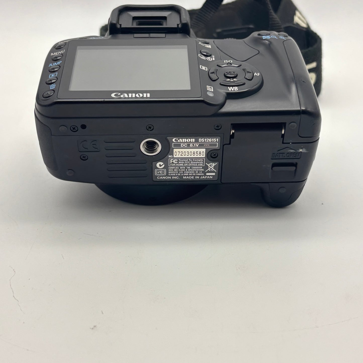 Canon EOS Rebel XTi 10.1MP Digital SLR DSLR Camera
