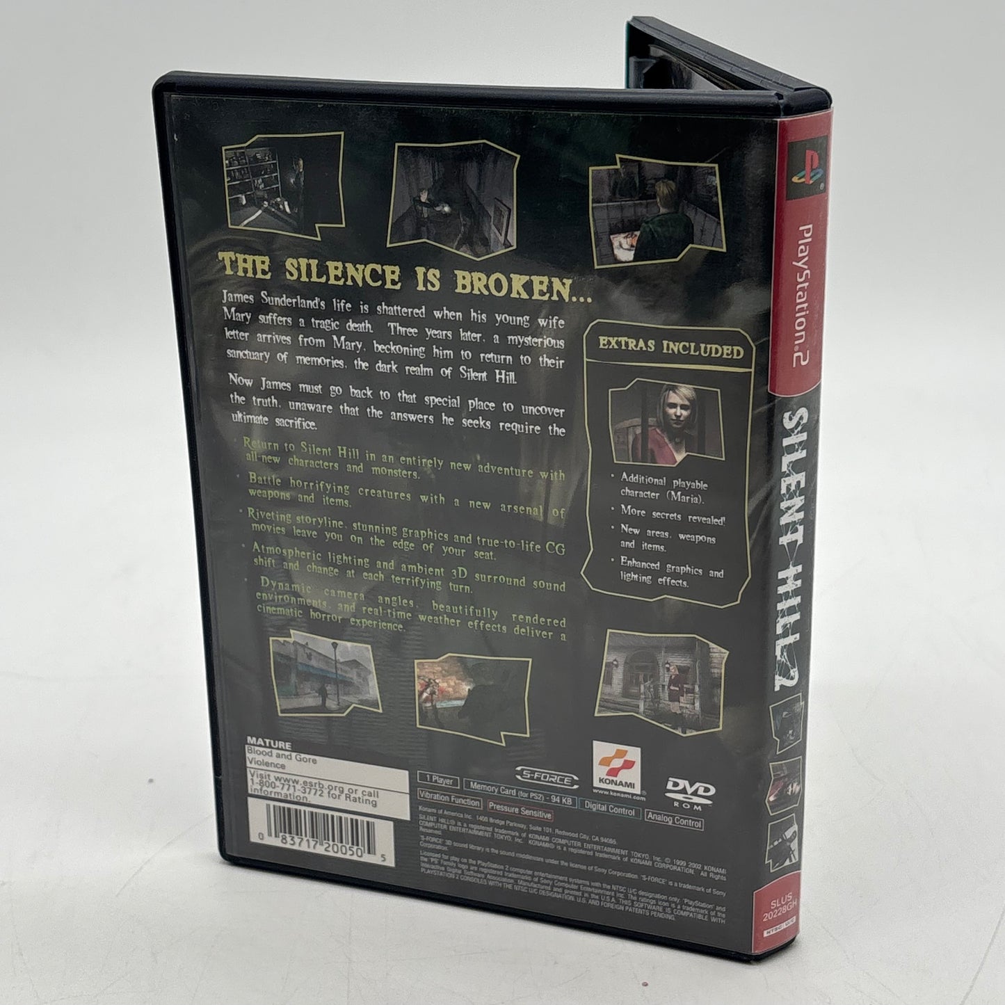 Silent Hill 2 [Greatest Hits] (Sony PlayStation 2 PS2, 2001)