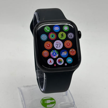 GPS Only Apple Watch Series 10 46MM Jet Black Aluminum Black Sport Band 