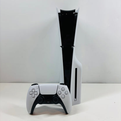 Sony PlayStation 5 Slim Disc Edition PS5 1TB White Console CFI-2015