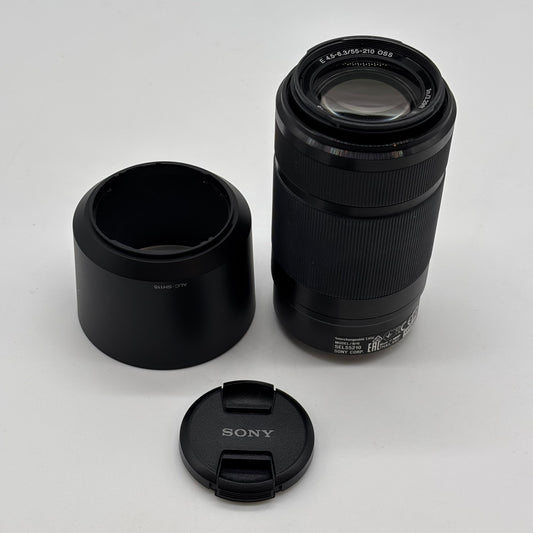 Sony SEL55210 1m/3.29ft 4.5/55-210 E-Mount Full-frame Standard Zoom Lens