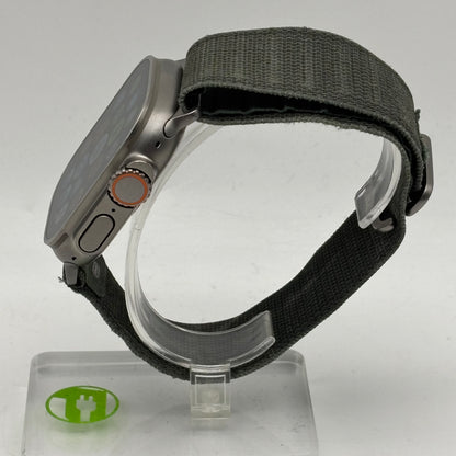 GPS Only Apple Watch Ultra 49MM Natural Titanium Gray Sport Band MQEX3LL/A