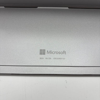 Microsoft Surface Go 1st Gen 1824 10" Pentium Gold 4415Y 1.6GHz 4GB RAM 64GB SSD