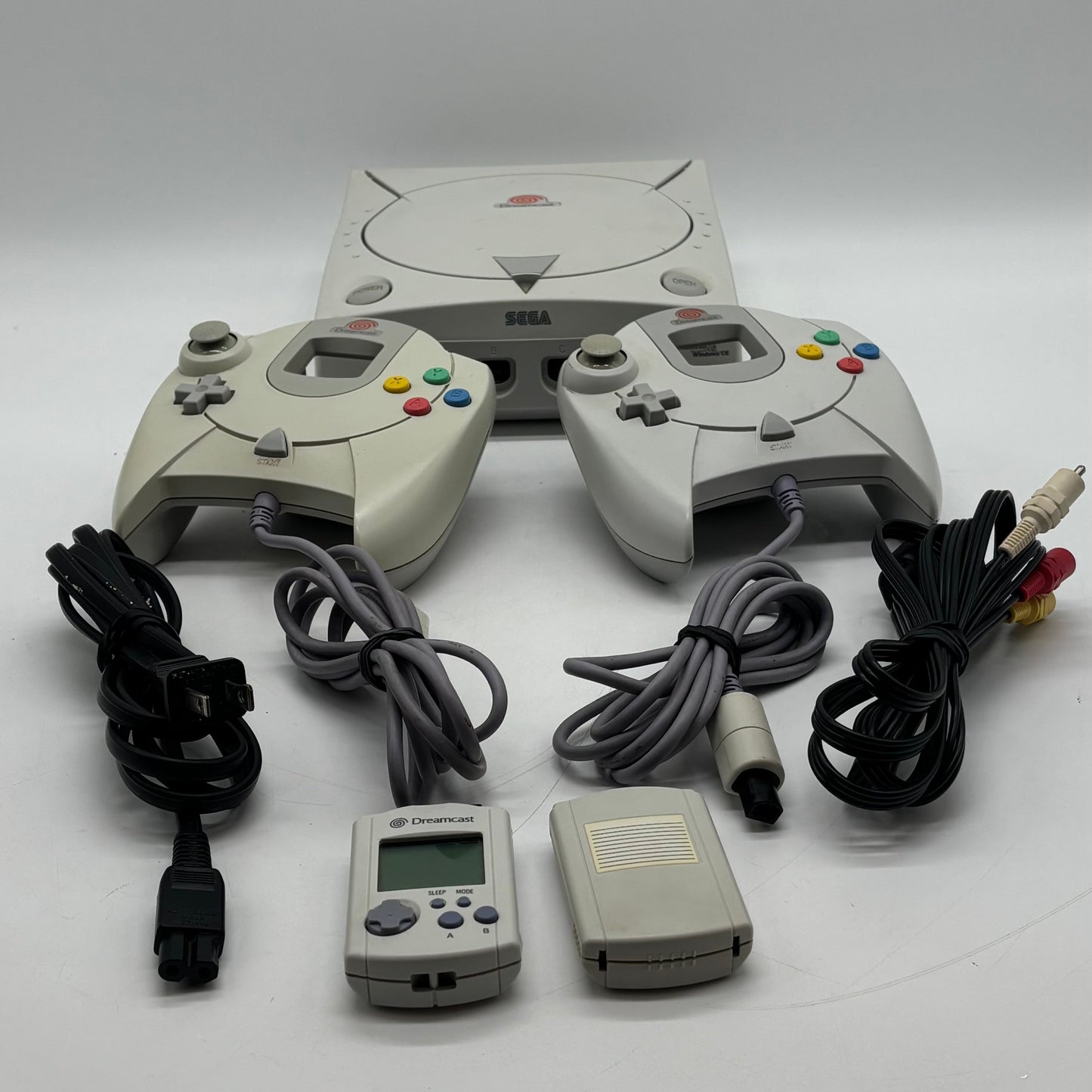 Sega Dreamcast Video Game Console White HKT-3020