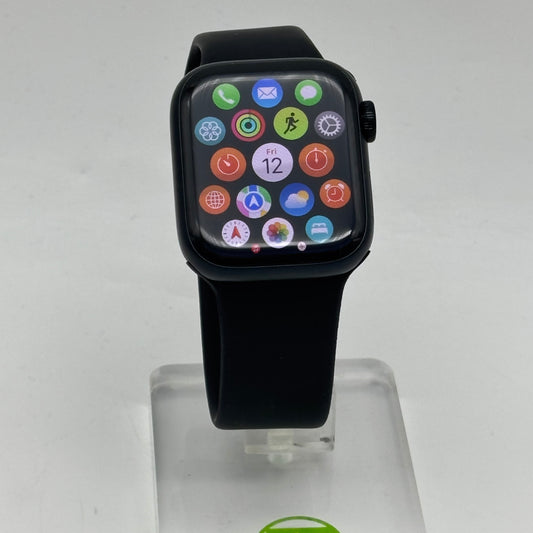 Unlocked Apple Watch Series 7 41MM Midnight Aluminum NKH73LW/A