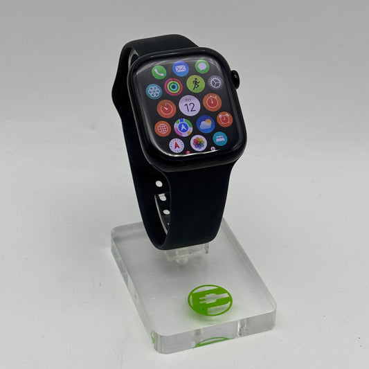 Unlocked Apple Watch Series 9 45MM Midnight Aluminum MRMD3LW/A