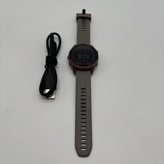Garmin Fenix 7s Sapphire Solar Smart Watch A04110