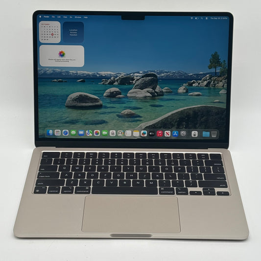 2022 Apple MacBook Air 13.6" M2 8C GPU 3.5GHz 16GB RAM 256GB SSD A2681
