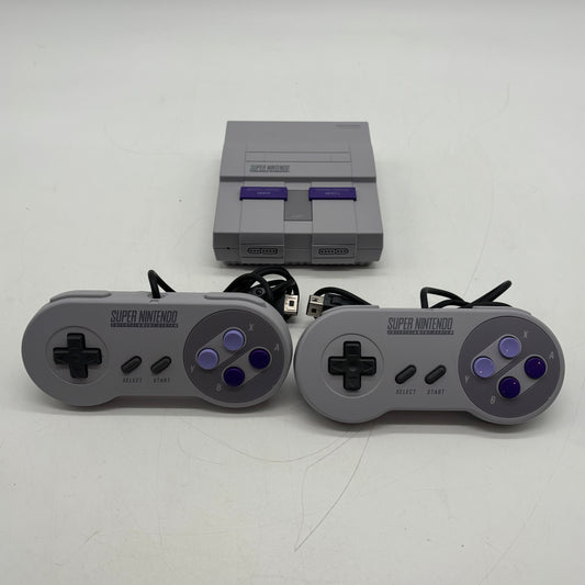 Nintendo SNES Classic Edition Video Game Console CLV-201 Gray