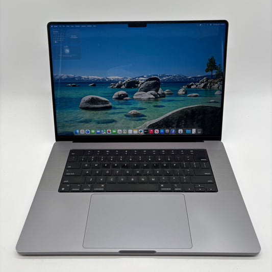 2021 Apple MacBook Pro 16" M1 Max 24C GPU 3.2GHz 32GB RAM 1TB SSD A2485