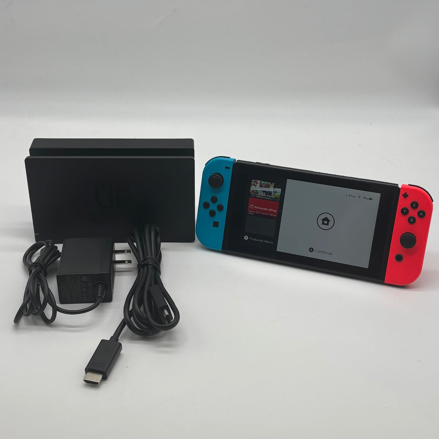 Nintendo Switch v2 Video Game Console HAC-001(-01)  Black