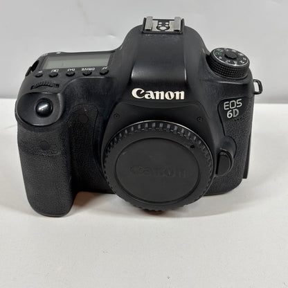 Canon EOS 6D 20.2MP 30-1/4000 Shutter Count Digital SLR Camera