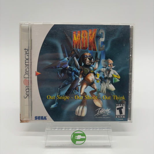 MDK 2 (Sega Dreamcast, 2000) Complete CIB