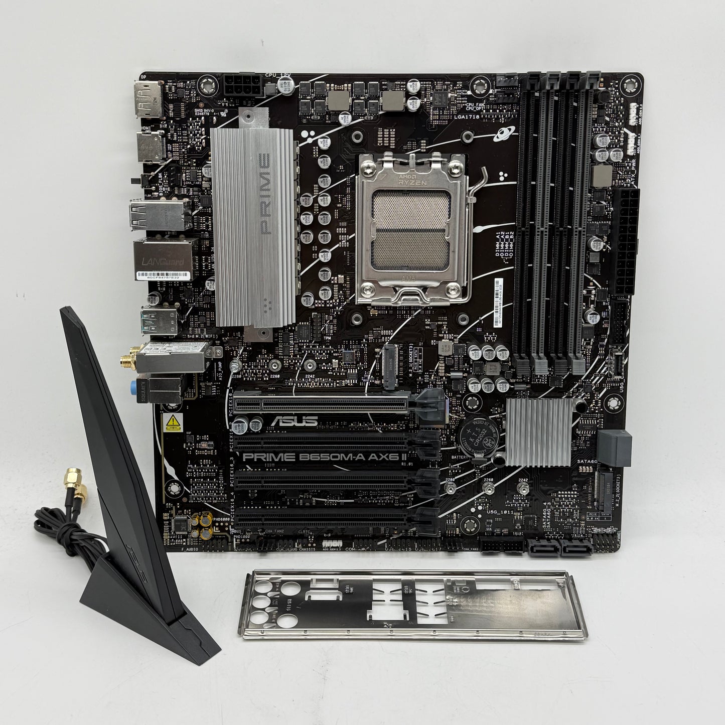 Asus PRIME B650M-A AX6 II AM5 mATX WIFI AMD DDR5 Motherboard