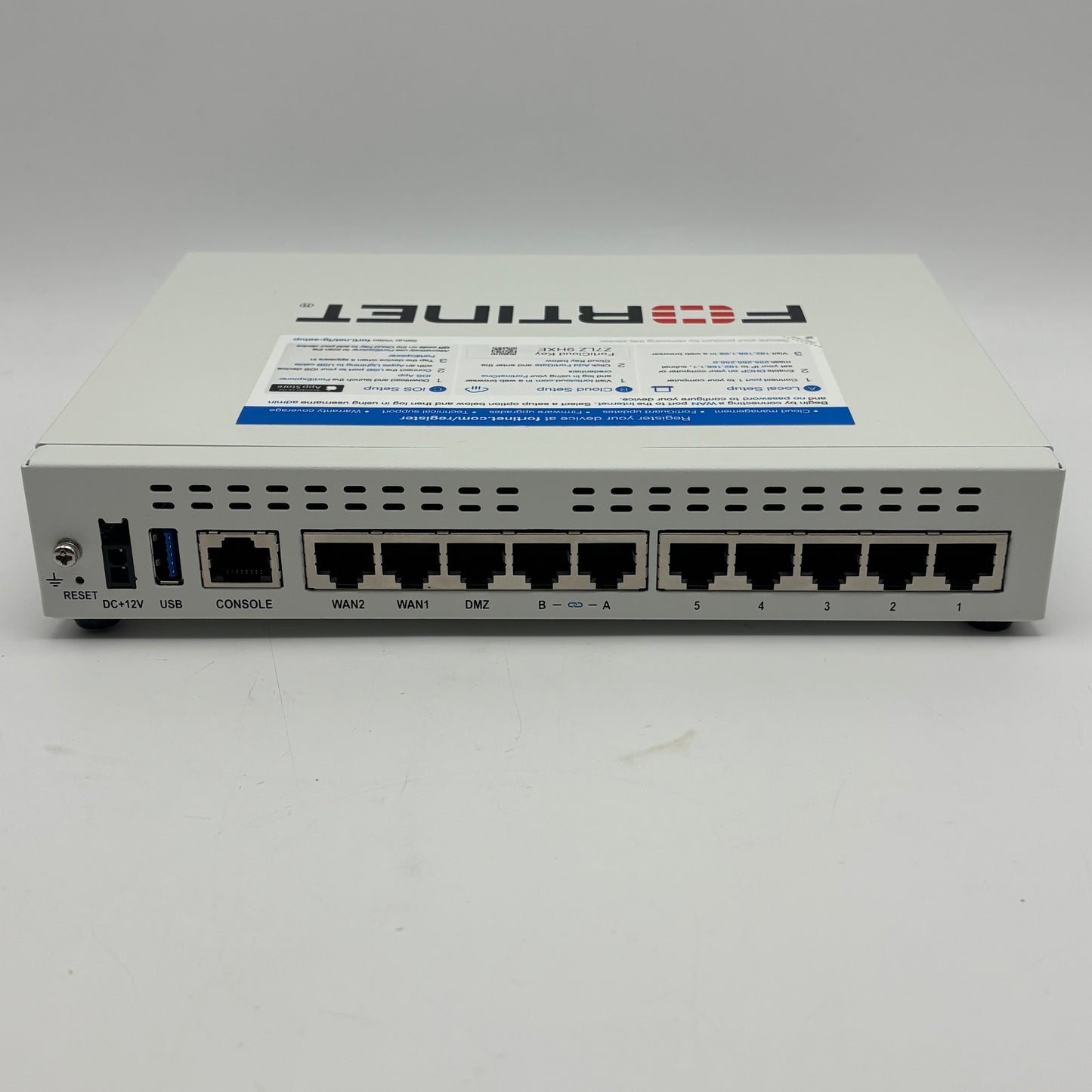 Fortinet FortiGate 60f  Network Security-Firewall Appliance FG-60F