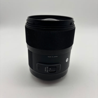 Sigma 35mm f/1.4 35mm Camera Lens For Canon EF Mount