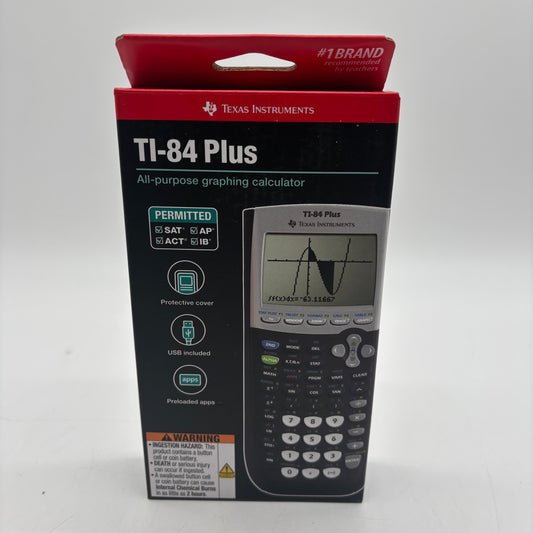 New Texas Instruments TI-84+ Graphing Calculator