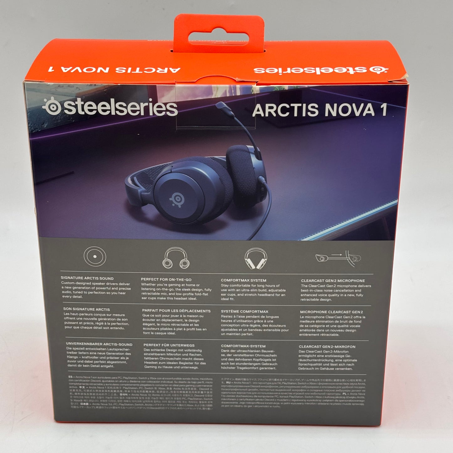 SteelSeries Arctis Nova 1 Black 61606 Wired Gaming Headset Multi-Platform