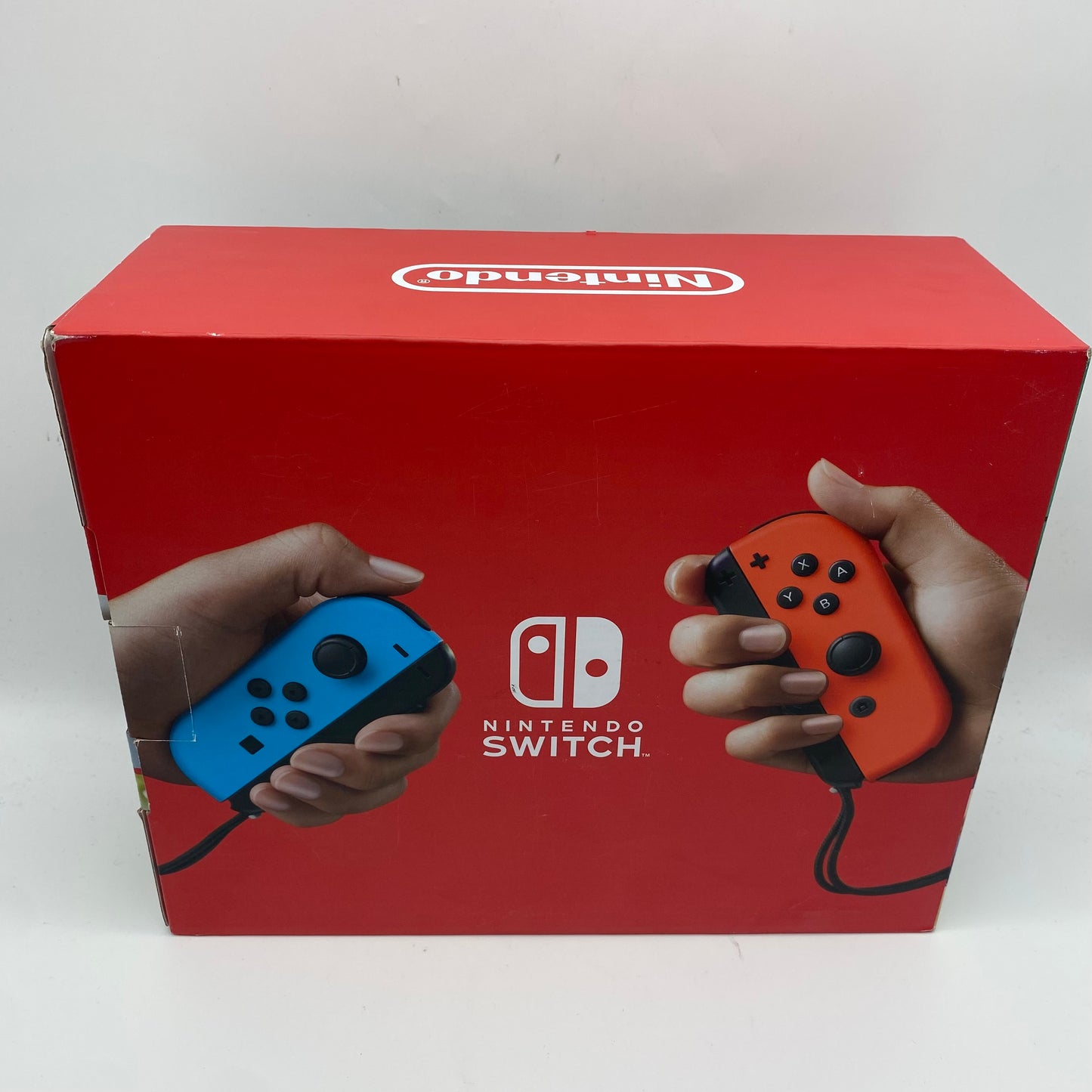 Nintendo Switch v2 Video Game Console HAC-001(-01)  Red/Blue