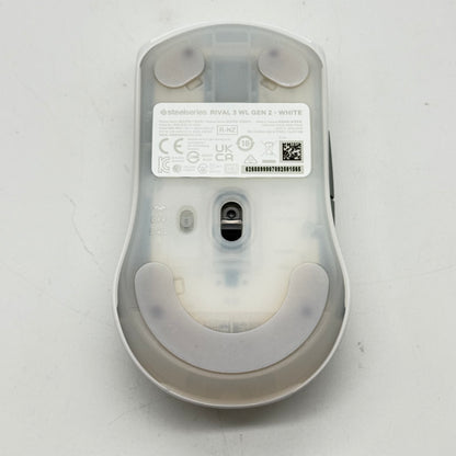 Steelseries Rival 3 Gen 2 Dual Wireless Bluetooth Mouse White 62688