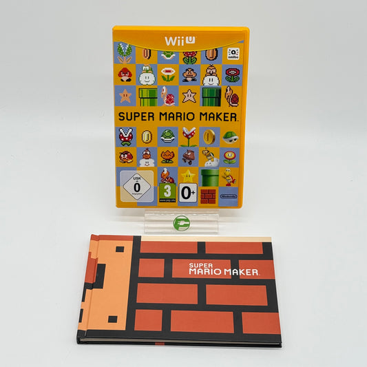 Super Mario Maker Artbook Bundle (Nintendo Wii U, 2015) PAL