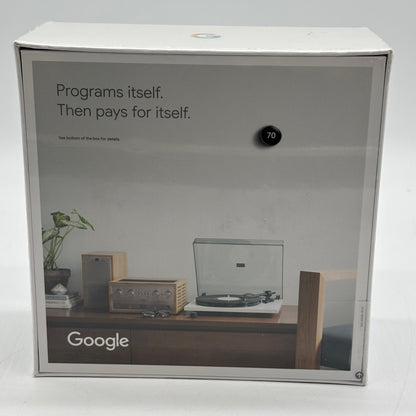 New Google Nest Thermostat Nest Learning Thermostat T3007ES