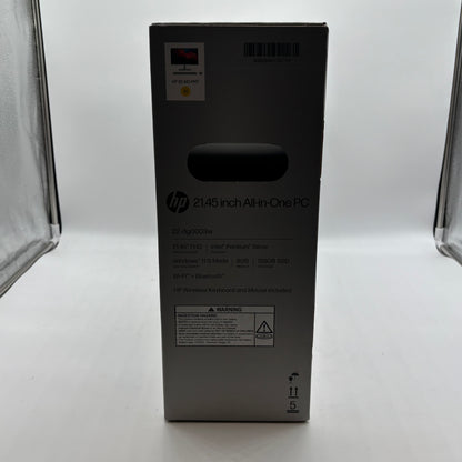 New HP AIO 9D081AA 21.45 Intel Pent. Silver 1.00GHz 8GB RAM