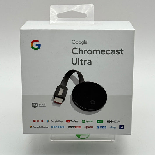 Google Chromecast Ultra 4K Ultra HD Streaming Device GA3A00403A14