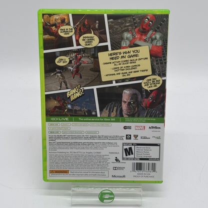 Deadpool (Microsoft Xbox 360, 2013)